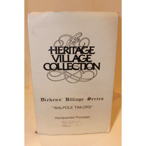 Dept 56 Dickens Village - Walpole Tailors - Picture 6 of 7